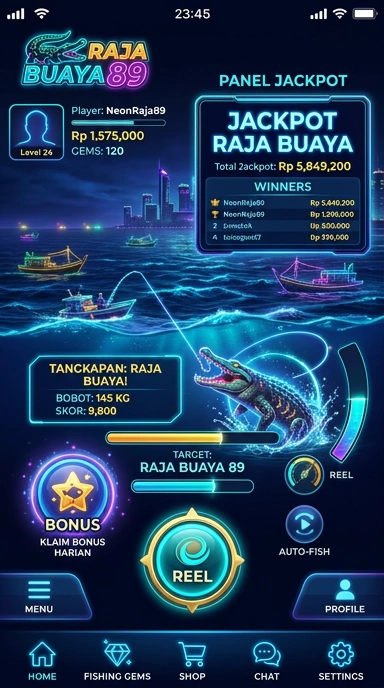rich7 — layar beranda